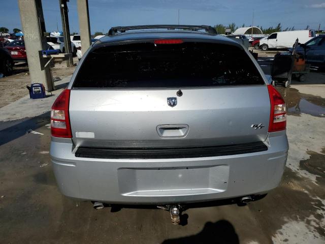 2D4GZ57206H401466 - 2006 DODGE MAGNUM R/T SILVER photo 6