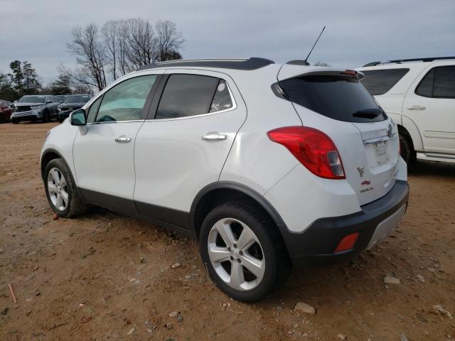 KL4CJASB0GB728344 - 2016 BUICK ENCORE WHITE photo 2