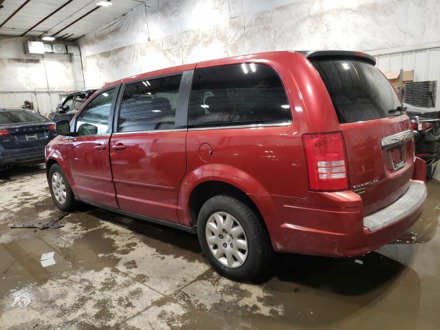 2A4RR4DE7AR178547 - 2010 CHRYSLER TOWN & COU LX RED photo 2