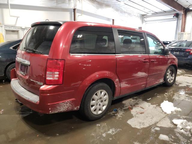 2A4RR4DE7AR178547 - 2010 CHRYSLER TOWN & COU LX RED photo 3