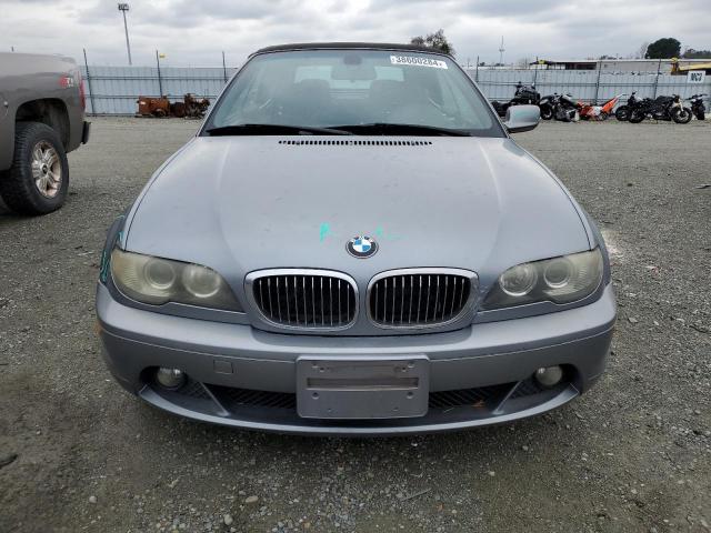 WBABW53485PL50040 - 2005 BMW 330 CI GRAY photo 5