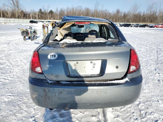 1G8AL58FX6Z122722 - 2006 SATURN ION LEVEL 3 GRAY photo 6