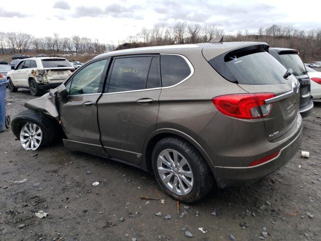 LRBFX2SA5JD003329 - 2018 BUICK ENVISION ESSENCE თაფლისფერი ფოტო 2