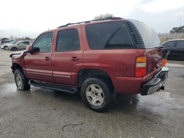 1GNEK13Z23R262528 - 2003 CHEVROLET TAHOE K1500 BURGUNDY photo 2