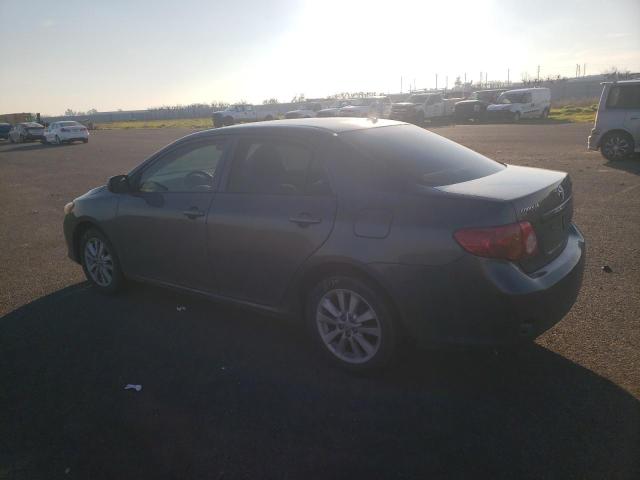 2T1BU4EE9AC498750 - 2010 TOYOTA COROLLA BASE CHARCOAL photo 2