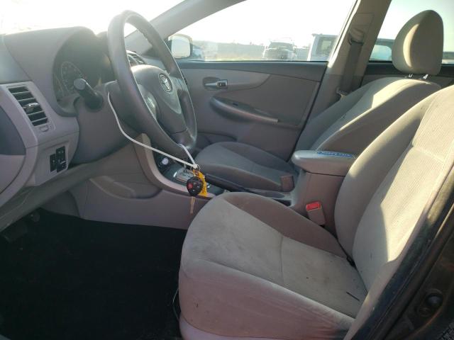 2T1BU4EE9AC498750 - 2010 TOYOTA COROLLA BASE CHARCOAL photo 7