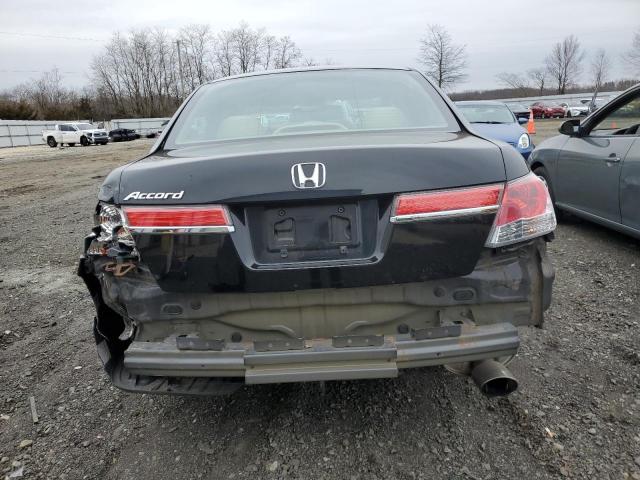 1HGCP2F34BA047357 - 2011 HONDA ACCORD LX BLACK photo 6