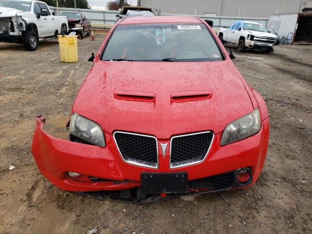 6G2EC57Y19L181604 - 2009 PONTIAC G8 GT RED photo 5