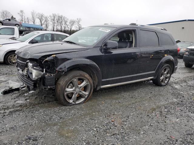 3C4PDDGG9HT553418 - 2017 DODGE JOURNEY CROSSROAD BLACK photo 1