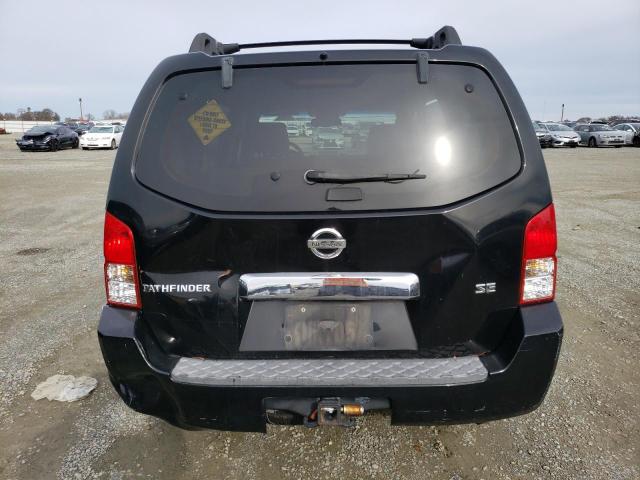 5N1AR18U77C612837 - 2007 NISSAN PATHFINDER LE BLACK photo 6