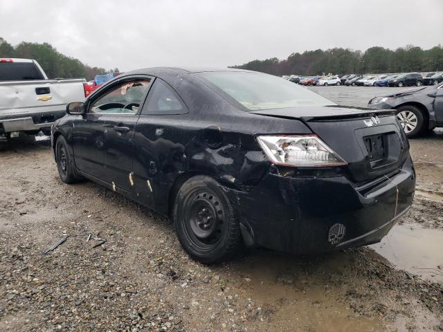 2HGFG12606H567621 - 2006 HONDA CIVIC LX BLACK photo 2