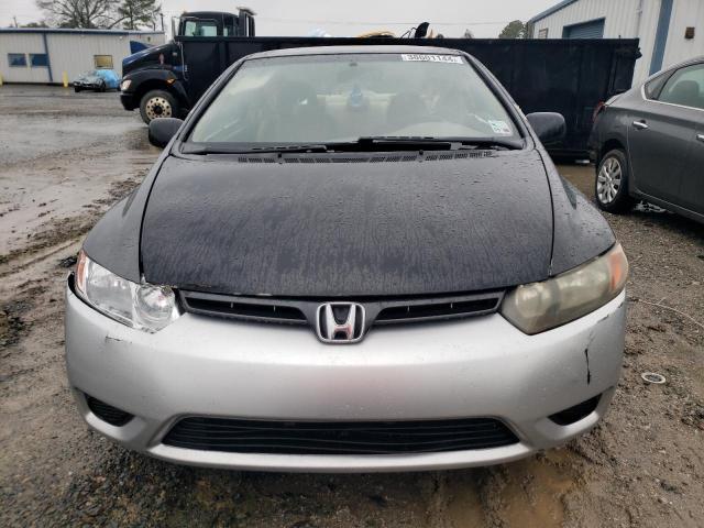 2HGFG12606H567621 - 2006 HONDA CIVIC LX BLACK photo 5