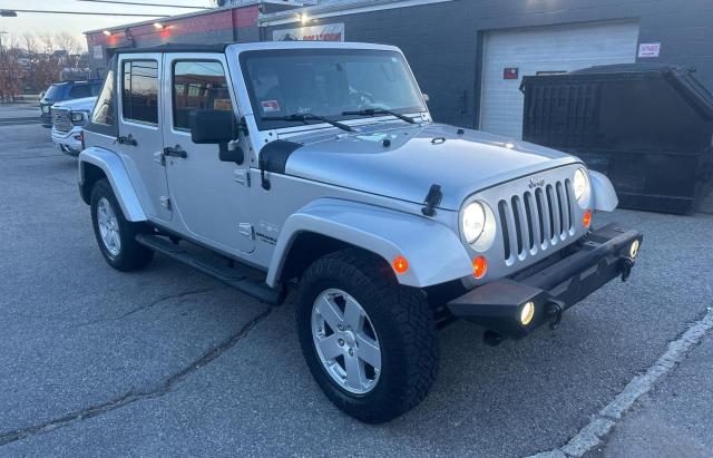 1J4GA59187L113654 - 2007 JEEP WRANGLER SAHARA SILVER photo 1