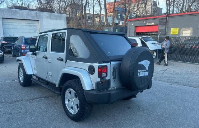 1J4GA59187L113654 - 2007 JEEP WRANGLER SAHARA SILVER photo 3