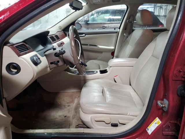 2G1WT58K889278949 - 2008 CHEVROLET IMPALA LT RED photo 7