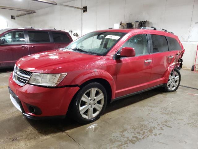 3C4PDDFG6CT241714 - 2012 DODGE JOURNEY R/T RED photo 1