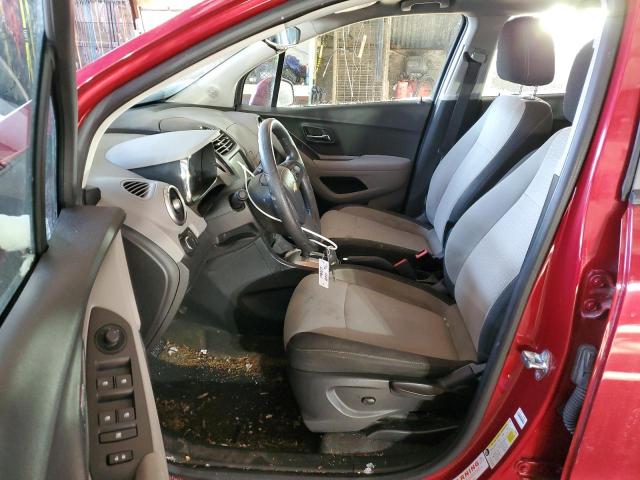 KL7CJKSB7FB124491 - 2015 CHEVROLET TRAX LS MAROON photo 7