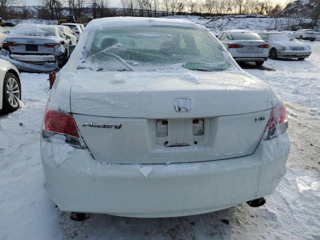 1HGCP3F80AA000813 - 2010 HONDA ACCORD EXL WHITE photo 6