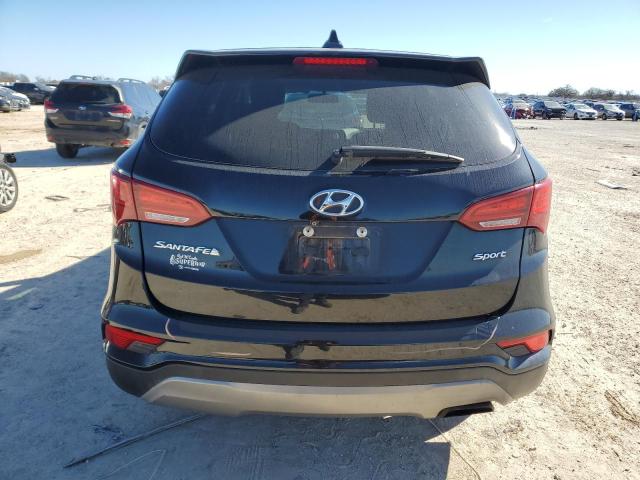 5NMZT3LB7HH039645 - 2017 HYUNDAI SANTA FE S BLACK photo 6