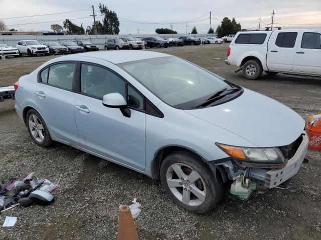 2HGFB2E50CH543063 - 2012 HONDA CIVIC LX BLUE photo 4