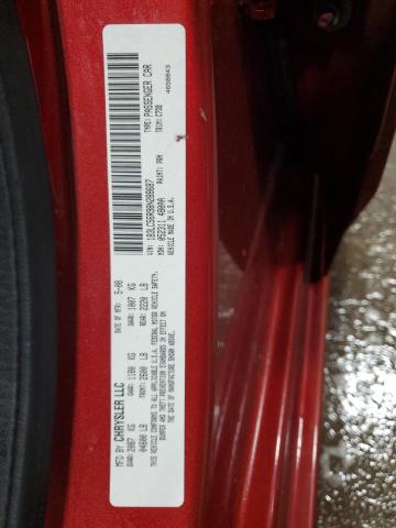 1B3LC56R98N288687 - 2008 DODGE AVENGER SXT RED photo 13