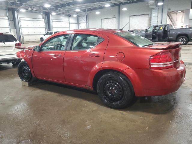 1B3LC56R98N288687 - 2008 DODGE AVENGER SXT RED photo 2