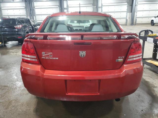 1B3LC56R98N288687 - 2008 DODGE AVENGER SXT RED photo 6