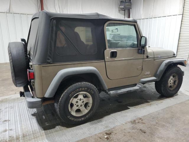 1J4FA49S63P324692 - 2003 JEEP WRANGLER / SPORT TAN photo 3