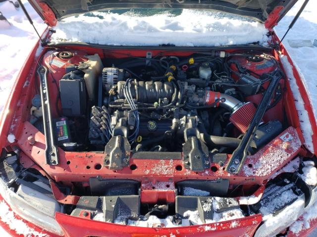 1G2WP12K71F236058 - 2001 PONTIAC GRAND PRIX GT RED photo 11