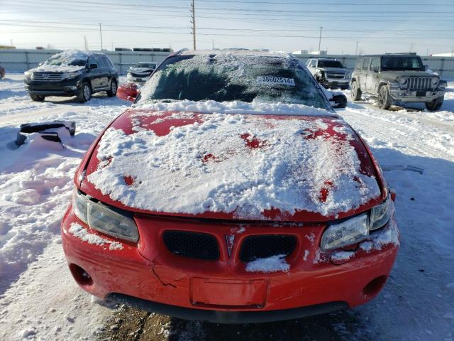 1G2WP12K71F236058 - 2001 PONTIAC GRAND PRIX GT RED photo 5