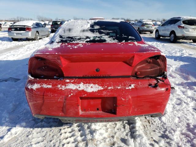 1G2WP12K71F236058 - 2001 PONTIAC GRAND PRIX GT RED photo 6