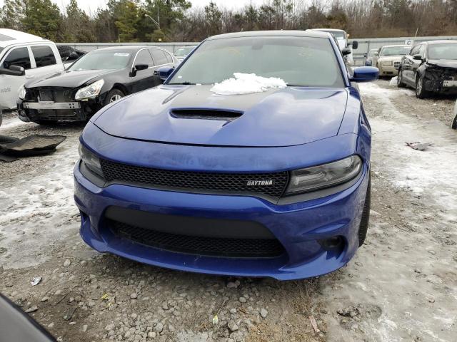 2C3CDXCT2MH508816 - 2021 DODGE CHARGER R/T BLUE photo 5