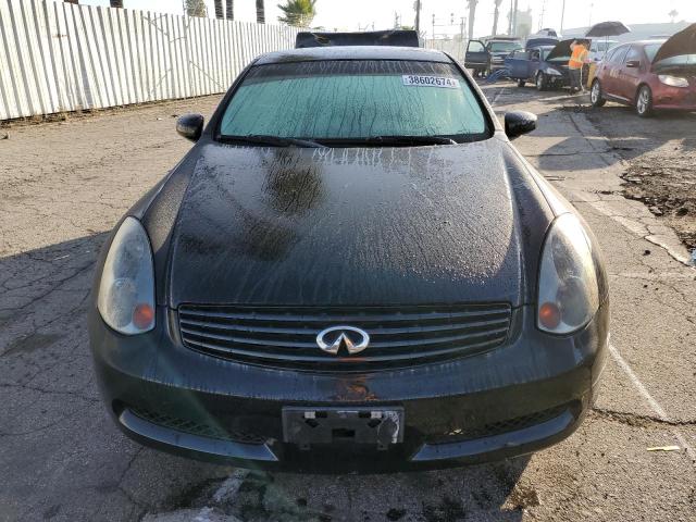 JNKCV54E65M406557 - 2005 INFINITI G35 BLACK photo 5