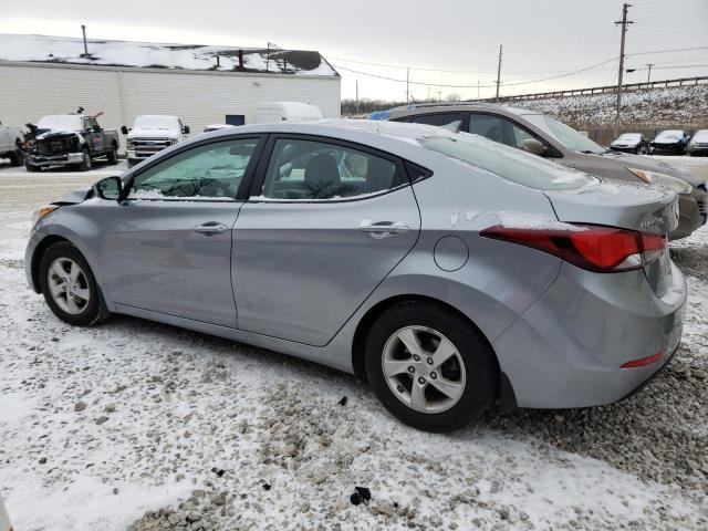 5NPDH4AE4FH637982 - 2015 HYUNDAI ELANTRA SE GRAY photo 2