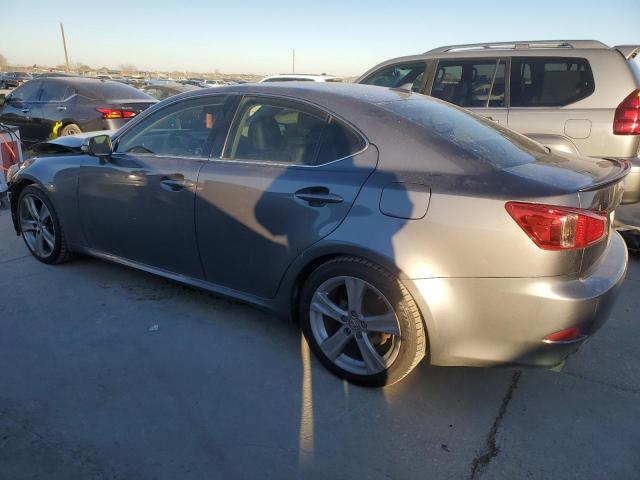 JTHBF5C2XC5182460 - 2012 LEXUS IS 250 GRAY photo 2