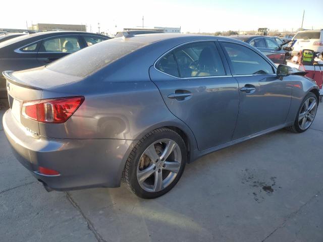 JTHBF5C2XC5182460 - 2012 LEXUS IS 250 GRAY photo 3