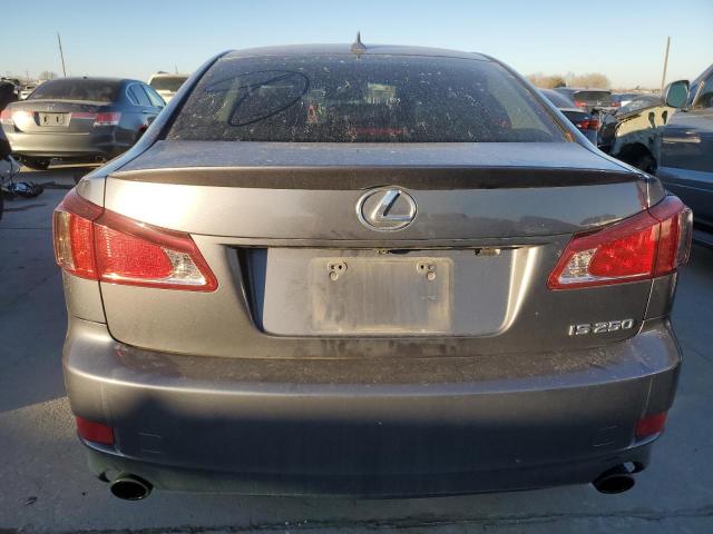 JTHBF5C2XC5182460 - 2012 LEXUS IS 250 GRAY photo 6