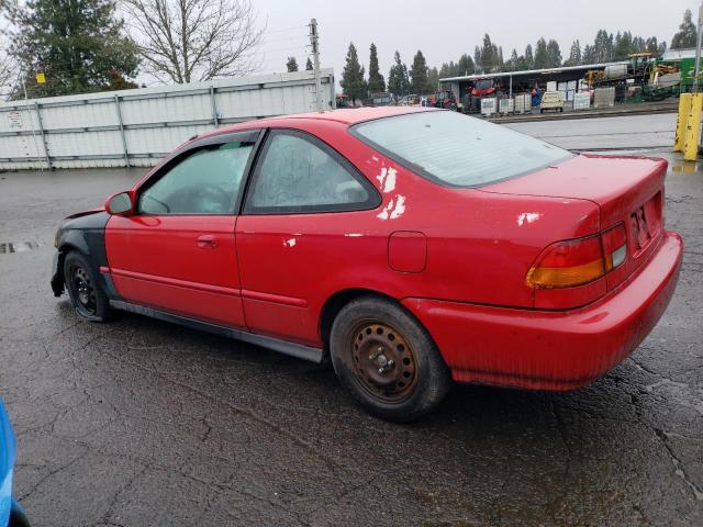 1HGEJ8147VL121263 - 1997 HONDA CIVIC EX RED photo 2