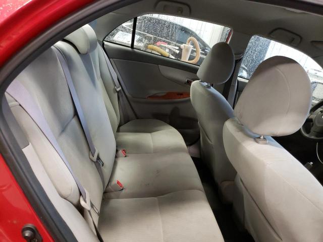 2T1BU40E79C108604 - 2009 TOYOTA COROLLA BASE BURGUNDY photo 10