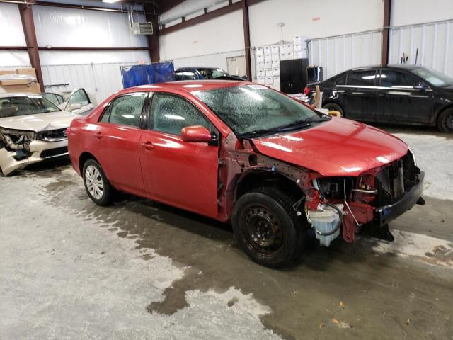 2T1BU40E79C108604 - 2009 TOYOTA COROLLA BASE BURGUNDY photo 4