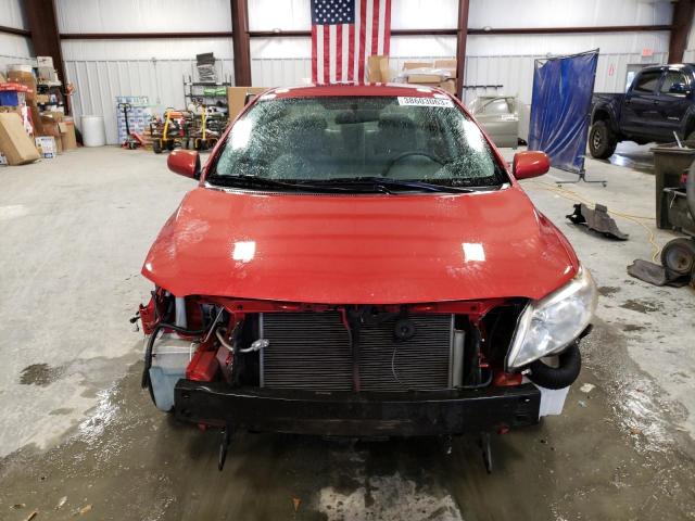 2T1BU40E79C108604 - 2009 TOYOTA COROLLA BASE BURGUNDY photo 5