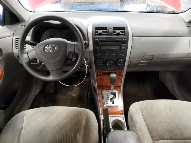 2T1BU40E79C108604 - 2009 TOYOTA COROLLA BASE BURGUNDY photo 8