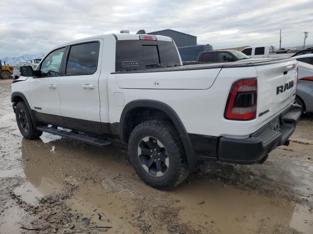 1C6SRFLT6KN752399 - 2019 RAM 1500 REBEL WHITE photo 2