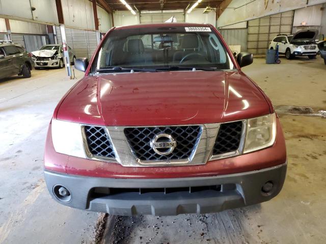 1N6BD06T47C425855 - 2007 NISSAN FRONTIER KING CAB XE BURGUNDY photo 5