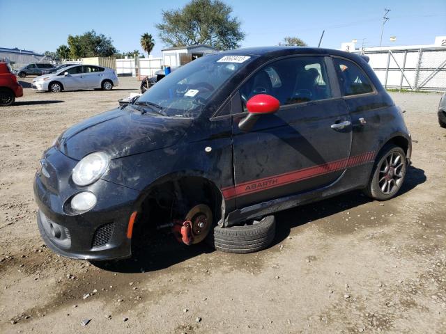 3C3CFFFH4DT514717 - 2013 FIAT 500 ABARTH BLACK photo 1