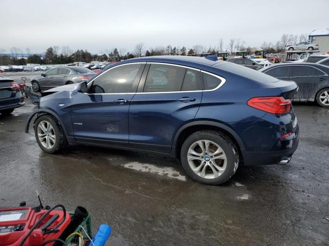 5UXXW3C55H0T78184 - 2017 BMW X4 XDRIVE28I BLUE photo 2