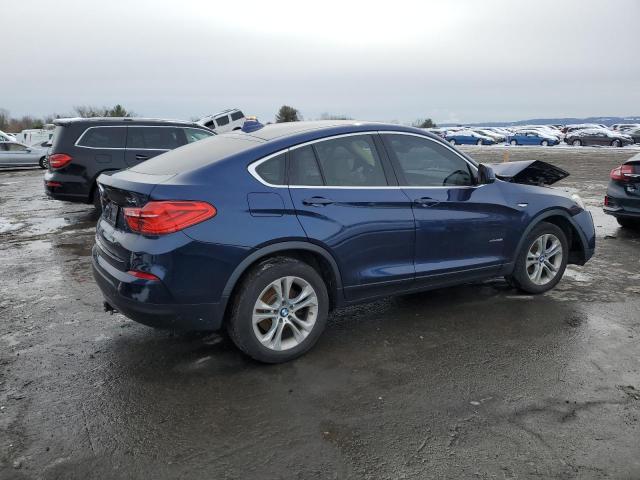 5UXXW3C55H0T78184 - 2017 BMW X4 XDRIVE28I BLUE photo 3