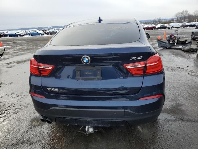 5UXXW3C55H0T78184 - 2017 BMW X4 XDRIVE28I BLUE photo 6