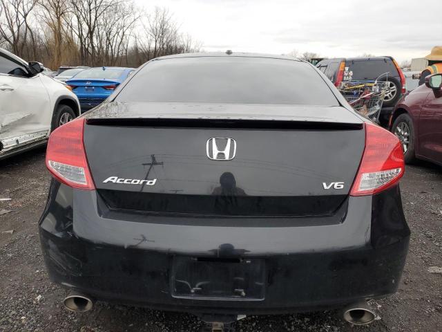 1HGCS2B83CA006395 - 2012 HONDA ACCORD EXL BLACK photo 6