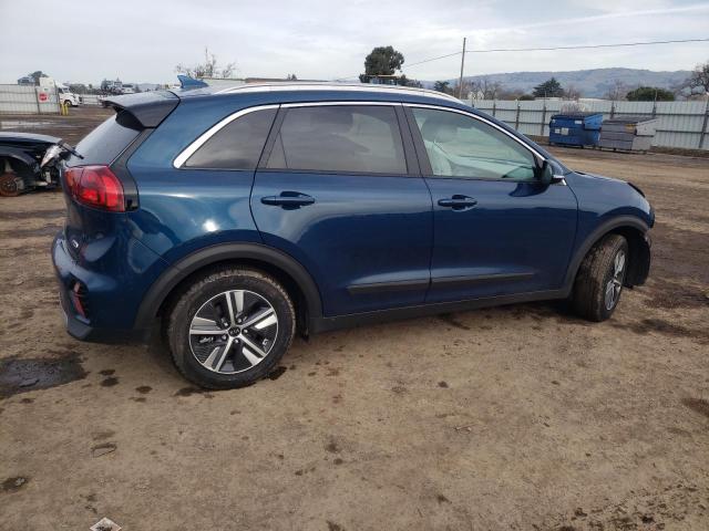 KNDCD3LD9M5464009 - 2021 KIA NIRO EX BLUE photo 3